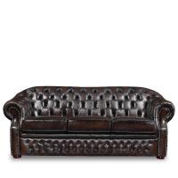 Диван B-128 (3-х местный) коричневый. Фото №1