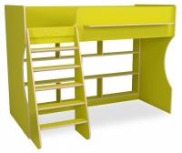 Кровать-чердак Р432-П Капризун 1, зеленый Кровать-чердак Р432-П Капризун 1, зеленый. Фото №1