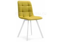 Стул Чилли горчичный / белый фото Стул Чилли горчичный / белый