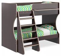 Кровать двухъярусная Р434 Капризун 3, древесина коричневая светлая дуб Кровать двухъярусная Р434 Капризун 3, древесина коричневая светлая дуб. Фото №1