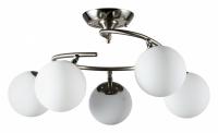 Потолочная люстра Arte Lamp Brooke A2717PL-5SS фото Потолочная люстра Arte Lamp Brooke A2717PL-5SS. Фото №1