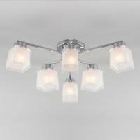 Потолочная люстра Eurosvet Delfi 30162/6 хром фото Потолочная люстра Eurosvet Delfi 30162/6 хром. Фото №1