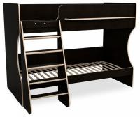 Кровать двухъярусная Р438 Капризун 3, древесина коричневая светлая дуб Кровать двухъярусная Р438 Капризун 3, древесина коричневая светлая дуб. Фото №1