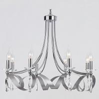 Подвесная люстра Eurosvet Adelia 60064/8 хром фото Подвесная люстра Eurosvet Adelia 60064/8 хром. Фото №1