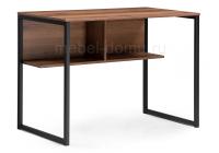 Стол деревянный Клер Лофт дуб делано темный / черный матовый