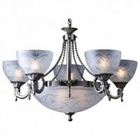 Подвесная люстра Eurosvet Kleo 60006/8 античная бронза фото Подвесная люстра Eurosvet Kleo 60006/8 античная бронза. Фото №1