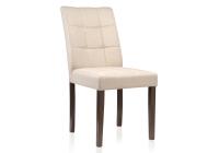 Стул деревянный Madina dark walnut / fabric cream. Фото №1