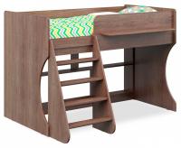 Кровать-чердак Р436 Капризун 2, древесина коричневая светлая дуб Кровать-чердак Р436 Капризун 2, древесина коричневая светлая дуб. Фото №1