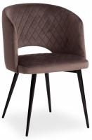 Кресло WIND (mod. 717) ткань/металл, 55х55х80 см, высота до сиденья 48 см, темно-серый barkhat 14/черный (поставляется по 4 шт) фото Кресло WIND (mod. 717) ткань/металл, 55х55х80 см, высота до сиденья 48 см, темно-серый barkhat 14/черный (поставляется по 4 шт). Фото №1