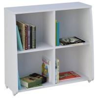 Стеллаж Polini kids Simple 4100, белый. Фото №1