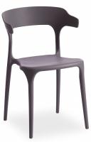 Стул TON (mod. PP-106) пластик, 50 х 50 х 76 см, серый 024 (поставляется по 4 шт)