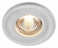 Встраиваемый светильник Maytoni Gyps Classic DL283-1-01-W. Фото №1