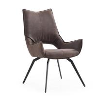 Стул DC1241 коричневый/черный. Фото №1