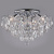 Потолочная люстра Eurosvet Crystal 10081/6 хром/прозрачный хрусталь Strotskis. Фото №1