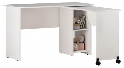 Стол письменный Трио,белый. Фото №3