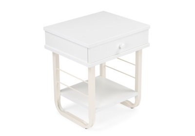 Тумба прикроватная Малгома белая фото Тумба прикроватная Малгома белая. Фото №4