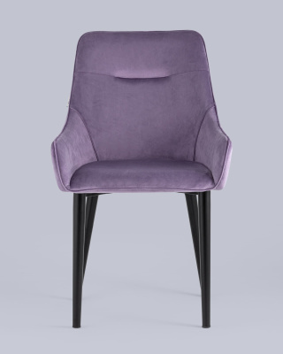 Стул Джоан велюр сиреневый фото Стул Джоан велюр сиреневый. Фото №5
