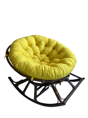 Подушка для кресла Папасан, цвет: желтый. Фото №4