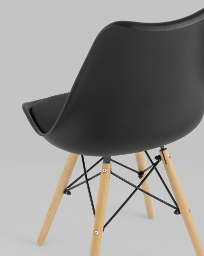 Стул Eames Soft черный. Фото №8