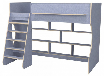 Кровать-чердак Р432-П Капризун 1, голубой фото Кровать-чердак Р432-П Капризун 1, голубой. Фото №3