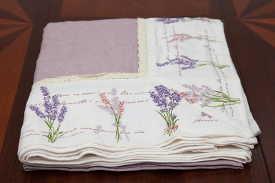 Скатерть Secret De Maison Aromate (150см х 250см) фото Скатерть Secret De Maison Aromate (150см х 250см). Фото