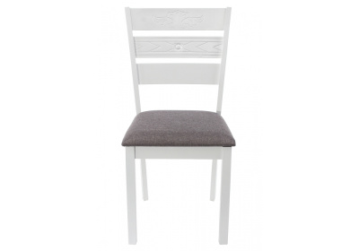 Стул деревянный Simol серый. Фото