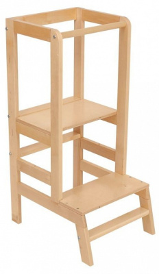 Подставка детская Polini Kids Step, коричневый. Фото №3