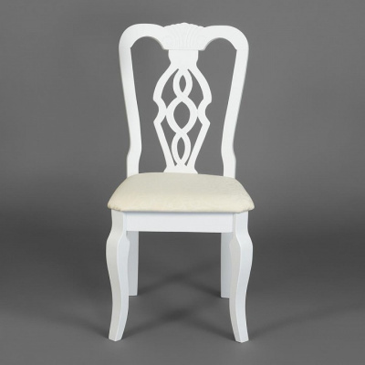 Стул - Афродита/ Aphrodite дерево гевея, 46х54х99см, pure white (белый 2-1) (поставляется только по 2 шт). Фото