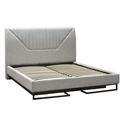 Кровать с ортопедическим основанием и ящиком 1.4 Loft Alberta Стоун. Фото №4