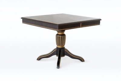 Стол Орион 9 с патиной (резная нога). Фото