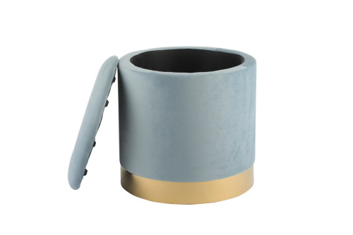 Пуф FS-006-40 голубой. Фото №10