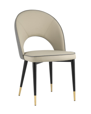 Стул Сохо экокожа серый. Фото