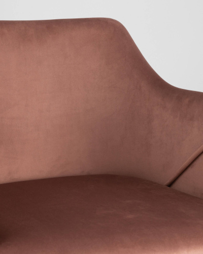 Стул Монарх розовый. Фото №10