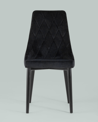 Стул Версаль велюр черный фото Стул Версаль велюр черный. Фото №5