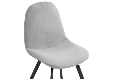 Стул Агот светло-серый / черный. Фото