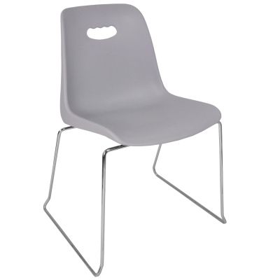 Стул Venezia (пруток) с ручкой каркас хром. Фото №3