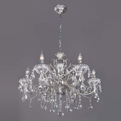 Подвесная люстра Eurosvet Carolina 230/6 Strotskis фото Подвесная люстра Eurosvet Carolina 230/6 Strotskis. Фото №2