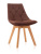 Стул Milan, коричневый фото Стул Milan, коричневый. Фото №1