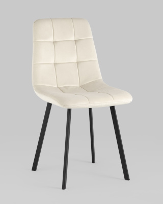 Стул Chilly велюр бежевый. Фото №3