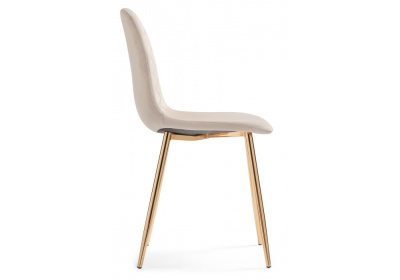 Стул Dabl latte / gold фото Стул Dabl latte / gold. Фото №3