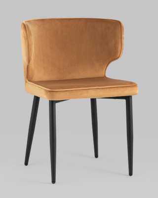 Стул Матео велюр терракотовый. Фото