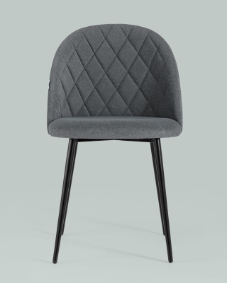 Стул Марсель микровелюр темно-серый. Фото