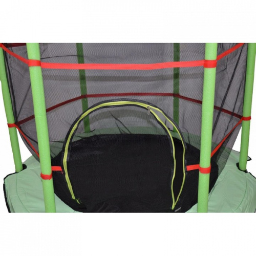 Батут AL-140 1400 мм, зеленый, черный. Фото №3