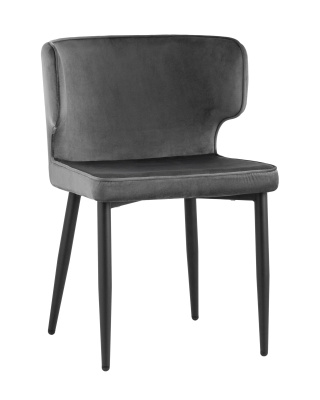 Стул Матео велюр серый. Фото