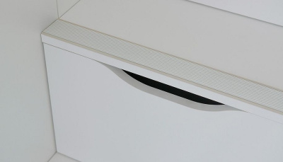 Накладка для кровати Polini Kids City, белый. Фото №3