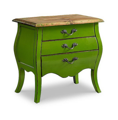 Тумбочка прикроватная FL 4015 зеленая фото Тумбочка прикроватная FL 4015 зеленая. Фото №5