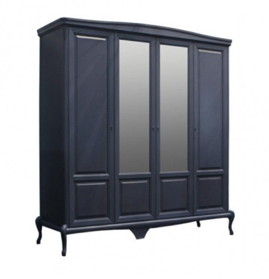 Шкаф для одежды Мокко ММ-316-01/04 (с зеркалом) фото Шкаф для одежды Мокко ММ-316-01/04 (с зеркалом). Фото №2