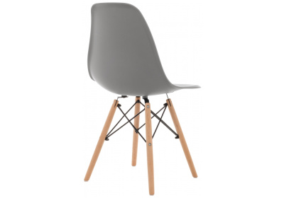 Стул деревянный Eames PC-015 серый. Фото №5
