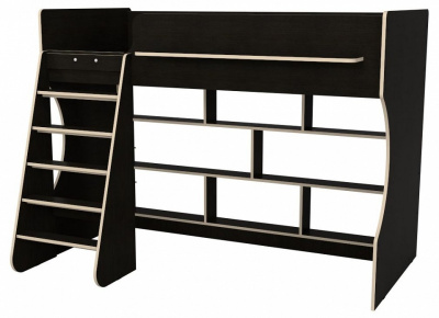 Кровать-чердак Р432-П Капризун 1, древесина коричневая светлая дуб фото Кровать-чердак Р432-П Капризун 1, древесина коричневая светлая дуб. Фото №3