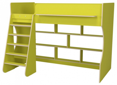 Кровать-чердак Р432-П Капризун 1, зеленый фото Кровать-чердак Р432-П Капризун 1, зеленый. Фото №3